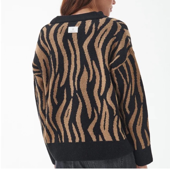 ❤️Barbour Lichen Knitted Cardigan. Size-6 - Picture 7 of 7